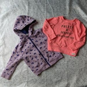 Sweater + Hooded Jacket